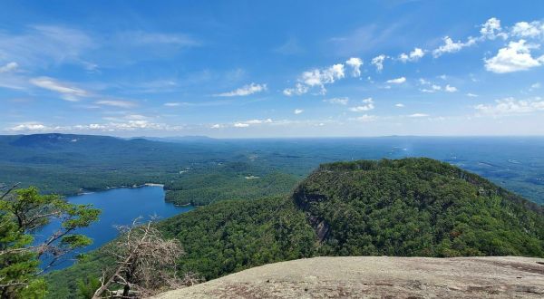 You’ll Feel Like You’re On Top Of The World When You Reach The End Of Table Rock Trail In South Carolina