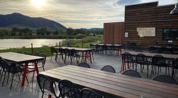 Grab A Drink And Take In Stunning Mountain Views At MAP Brewing Company In Montana