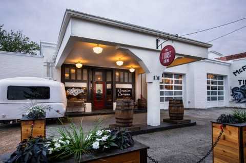 This 1920s Gas Station In Georgia Is Now A Prohibition-Style Speakeasy