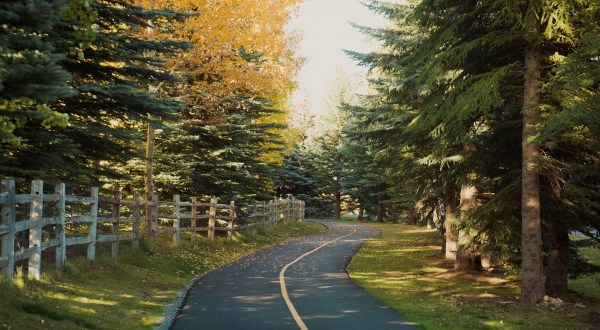 The Wood River Trail Is A 20-Mile Path In Idaho That Winds Alongside Rivers, Meadows, And Mountain Towns