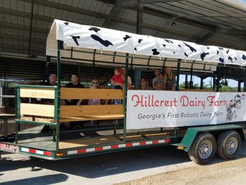 Enjoy A Tractor-Trolley Tour Through This Charming Dairy Farm In Georgia