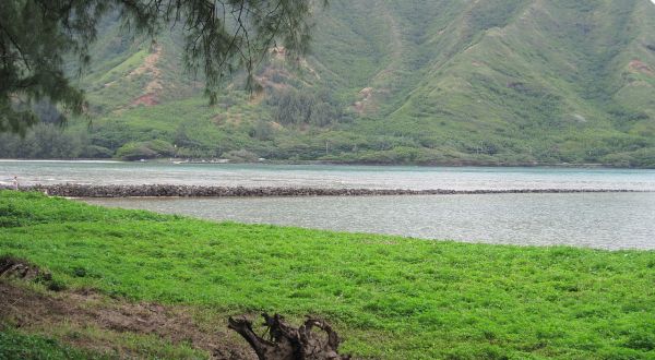 Peaceful Scenery And History Collide At Hawaii’s Huilua Fishpond