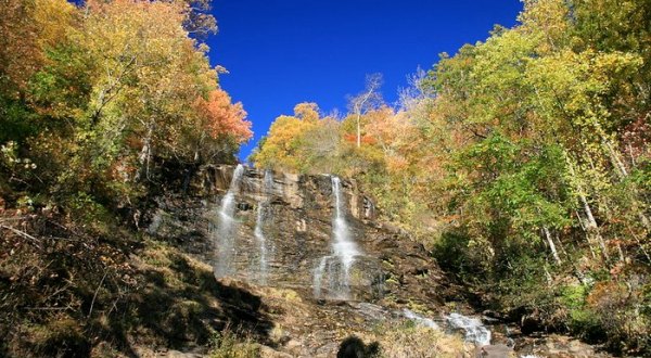 Amicalola Falls In Georgia Will Soon Be Surrounded By Beautiful Fall Colors