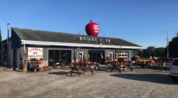 Pick Apples And Enjoy Homemade Food At Knight Farm In Rhode Island, A Perfect Fall Day Trip Destination