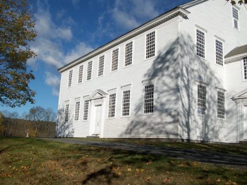 At 230 Years Old, The Architecturally Masterful Rockingham Meeting House In Vermont Is A Must-See National Historic Landmark
