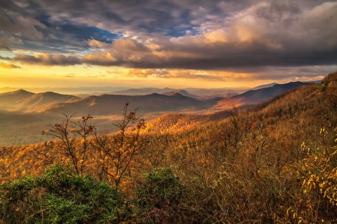 The Fall Colors From Pisgah Inn In North Carolina Are Positively Mesmerizing