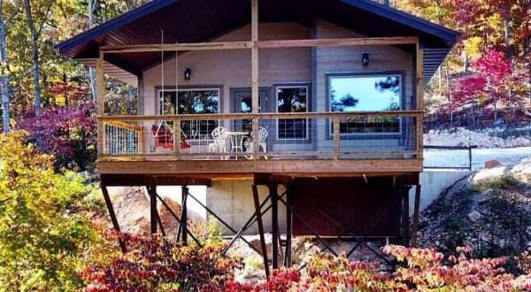 Experience The Fall Colors Like Never Before With A Stay At The River Of Life Treehouses In Missouri