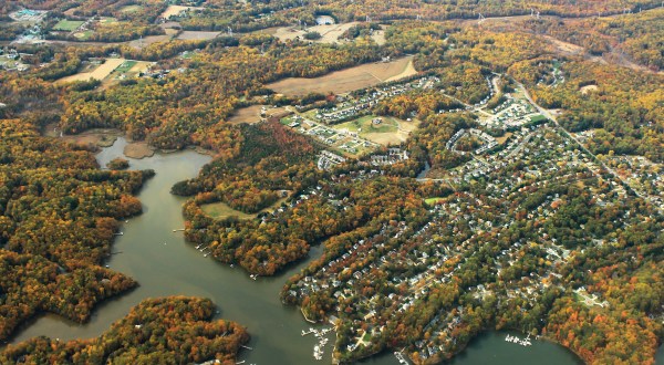 These 10 Aerial Photos Of Maryland’s Fall Foliage Will Make You Want To Go Exploring ASAP