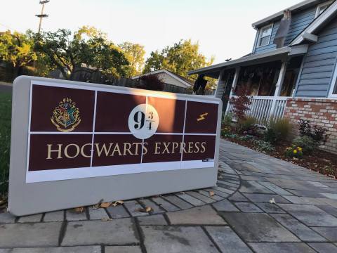 Stop By The Harry Potter Halloween House In Northern California For A Magical Outing