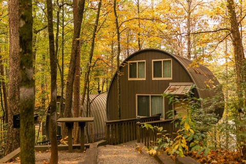 The Rustic Glamping Cabins At Unicoi State Park In Georgia Are Almost Too Good To Be True