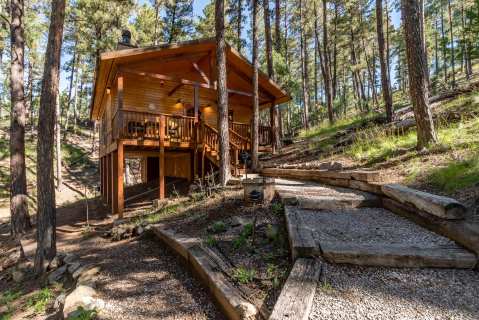 Enjoy A Wonderfully Rustic Staycation At The Story Book Cabins In Ruidoso, New Mexico
