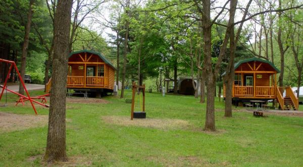 The Rustic Glamping Cabins At Austin Lake In Ohio Are Almost Too Good To Be True