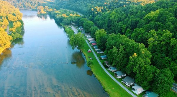 Camp On The Banks Of One Of The World’s Oldest Rivers At The New River Campground In Virginia