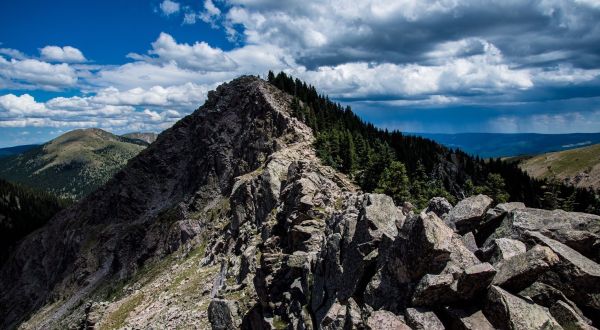 Deception And Lake Peak Trail Is A Challenging Hike In New Mexico That Will Make Your Stomach Drop