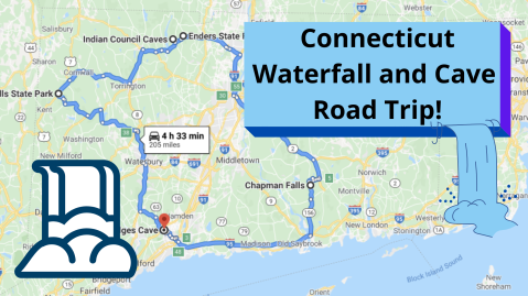 Take This Unforgettable Road Trip To Experience Some Of Connecticut's Most Impressive Caves And Waterfalls