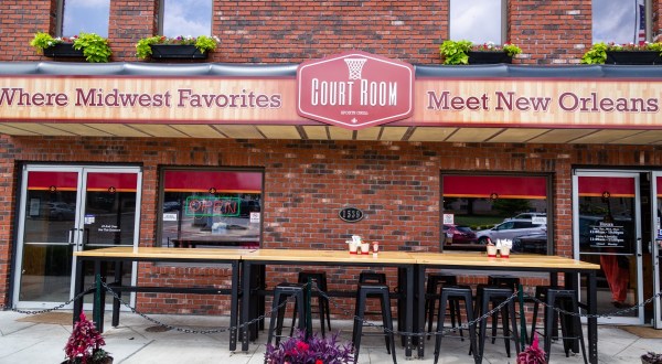 Score The Best Food In Town At The Basketball-Themed Court Room Sports Grill In Indiana