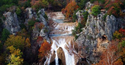 Turner Falls In Oklahoma Will Soon Be Surrounded By Beautiful Fall Colors