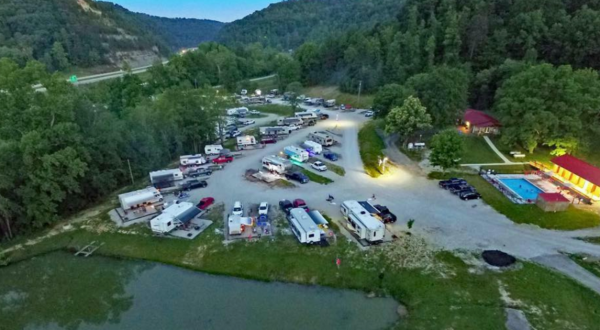 This Hidden Gem RV Park In Kentucky Puts You Right In The Heart Of Red River Gorge
