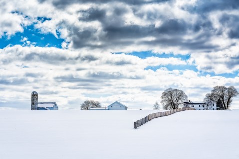 The Farmers' Almanac Predicts A Cold And Snowy Winter For New Jersey, Because 2020