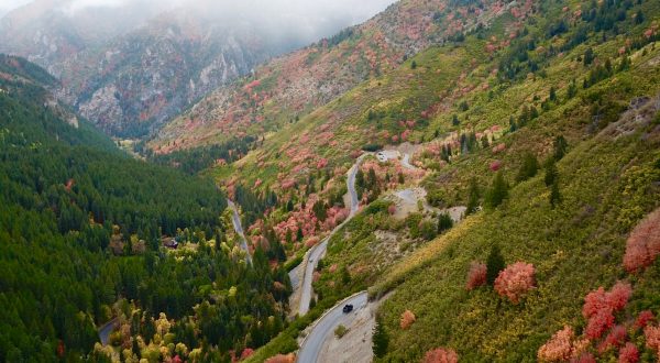 Hop In Your Car And Take The Alpine Loop For An Incredible 20-Mile Scenic Drive In Utah