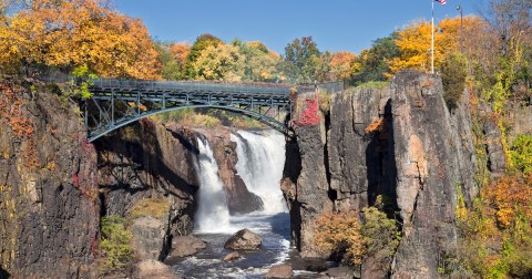 The Great Falls In New Jersey Will Soon Be Surrounded By Beautiful Fall Colors