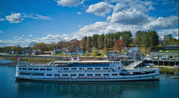 See The Most Breathtaking Fall Foliage From The Water On The Mount Washington Cruise In New Hampshire