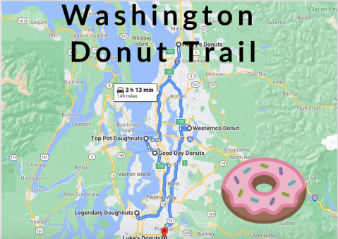 Take The Washington Donut Trail For A Delightfully Delicious Day Trip