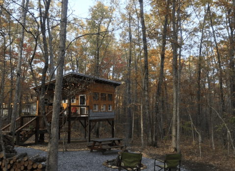 The Rustic Glamping Cabin At Deer Camp In Tennessee Is Almost Too Good To Be True