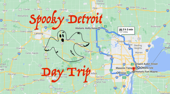 This Creepy Tour Through The Spookiest Places Around Detroit Is Perfect For Fall