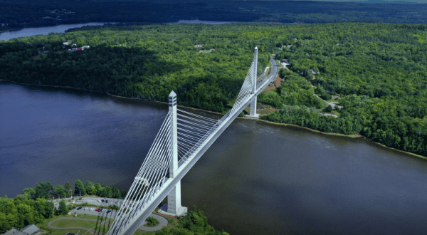 One Of The Highest Bridges In The Whole Country Is Right Here In Maine