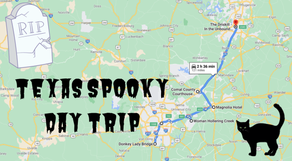 This Creepy Day Trip Through The Spookiest Places In Texas Is Perfect For Fall