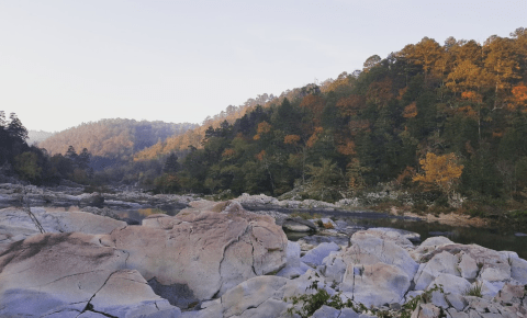 Pack Up And Enjoy The Breathtaking River Corridor Trail In Arkansas This Fall