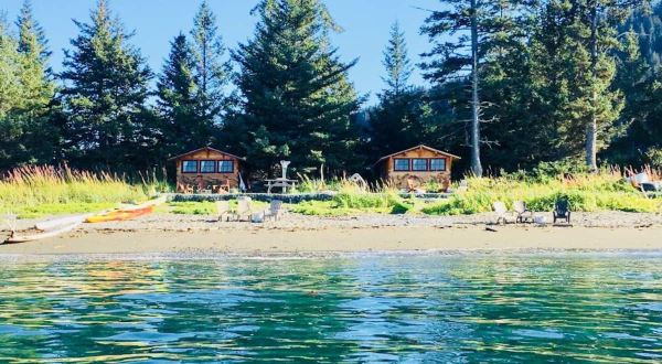 Spend The Night Between Two Beaches Right On Kachemak Bay In Alaska