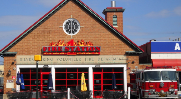 Dine In An Old Firehouse At The Fire Station 1 Restaurant & Bar In Maryland
