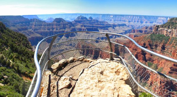 Off The Beaten Path In Grand Canyon National Park, You’ll Find A Breathtaking Arizona Overlook That Lets You See For Miles