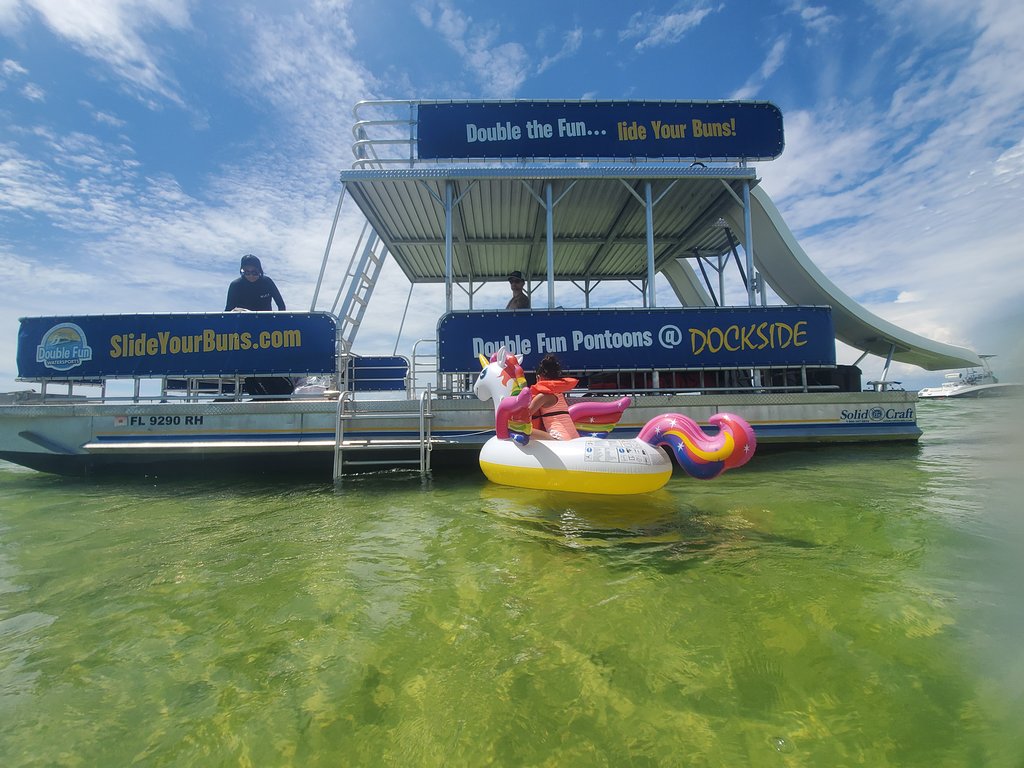 Rent A Two-Story Pontoon Boat From Double Fun Pontoons In Florida