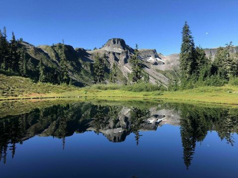 Featuring A Lake And Views Of Mt Baker, The Chain Lake Loop Trail Is One Of Washington's Most Rewarding Hikes