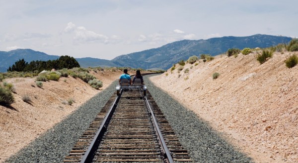 Ride The Rails Through Carson Canyon On A Railbike For A Stunning Journey In Nevada
