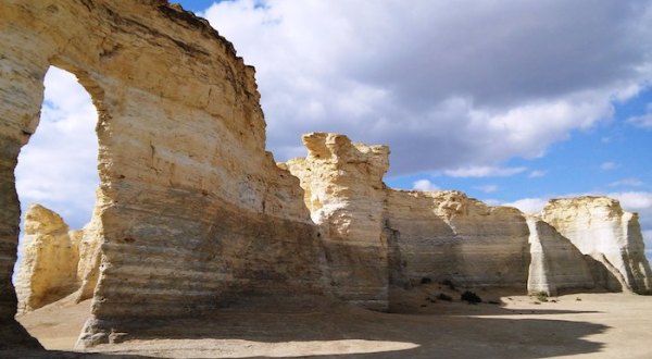 Monument Rocks Is An Inexpensive Road Trip Destination In Kansas That’s Affordable