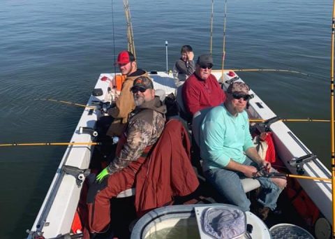 For The Ultimate Fishing Adventure, Take The Mojo Striper Guided Striped Bass Fishing Trip On Lake Texoma In Oklahoma