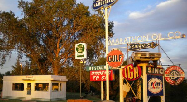 Explore Vintage Signs And Classic Automobiles At Muscle Car Ranch In Oklahoma