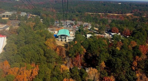 The Sight Of Fall Foliage In Georgia From Up Above Is Unbeatable On This Scenic Chair Lift Ride