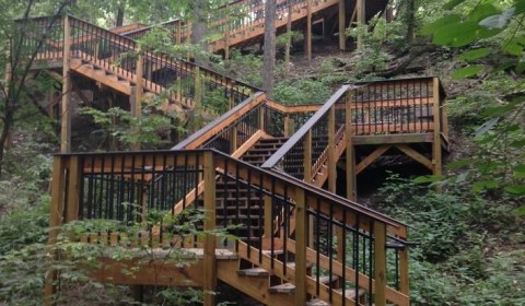 Chaplin Nature Center In Kansas Is A Place For Climbing Stairs And Giant Chairs