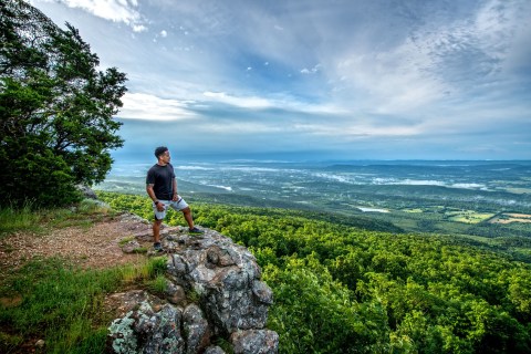 Hang Glide, Horseback Ride, Or Hike By The Tallest Point in Arkansas