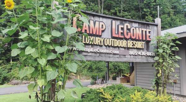 You Can Stay In A Vintage Camper Trailer When You Visit The Camp LeConte Luxury Outdoor Resort In Tennessee