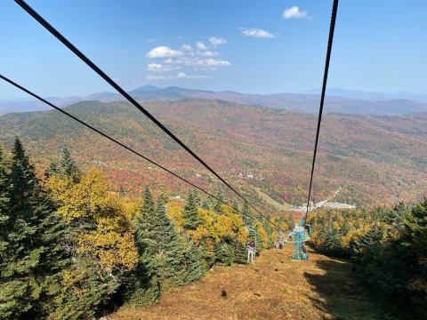 In The Off-Season, You Can Hike At Mad River Glen Ski Resort In Vermont And It's A Breathtaking Experience