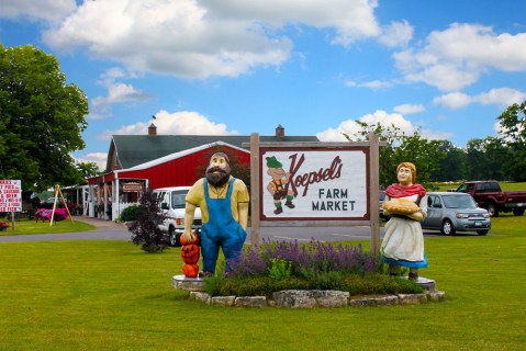 The Oldest Of Its Kind In Door County, Koepsel's Farm Market Is A Wisconsin Landmark