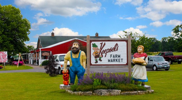 The Oldest Of Its Kind In Door County, Koepsel’s Farm Market Is A Wisconsin Landmark