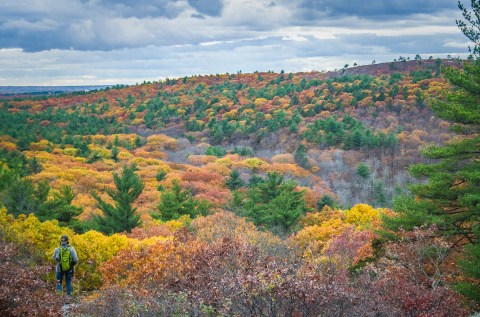 There's No Better Place To View Fall Foliage In Massachusetts Than The Massive Blue Hills Reservation