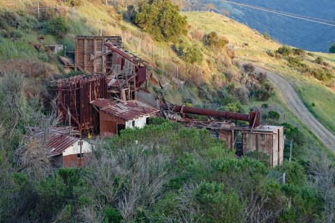 The Trails In Almaden Quicksilver County Park Will Take You Past Relics From Northern California's Mining Era